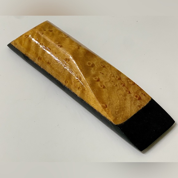 1988 Vtg Hand Crafted Homemade Birdseye Maple Pinewood Derby Race Car - Picture 2 of 6